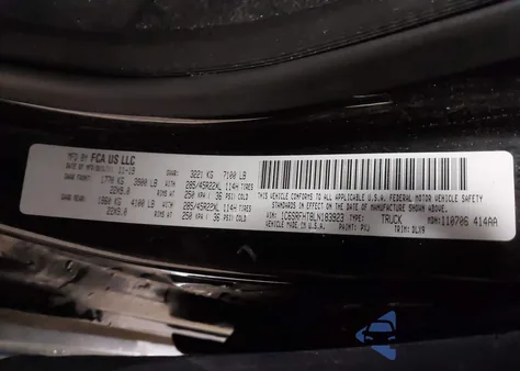 2020 Ram 1500 Limited 4X4 5'7 Box from USA, damaged, VIN 1C6SRFHT8LN183923